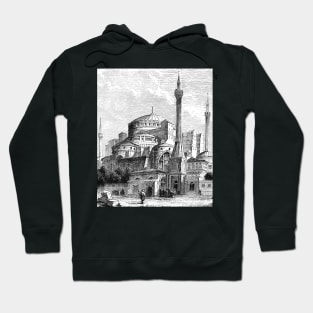 Church Basilica of Hagia Sophia Mosque Constantinople in Turkey Hoodie